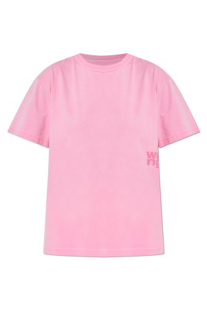 Pink T-shirt with a vintage effect Balenciaga - Vitkac AS